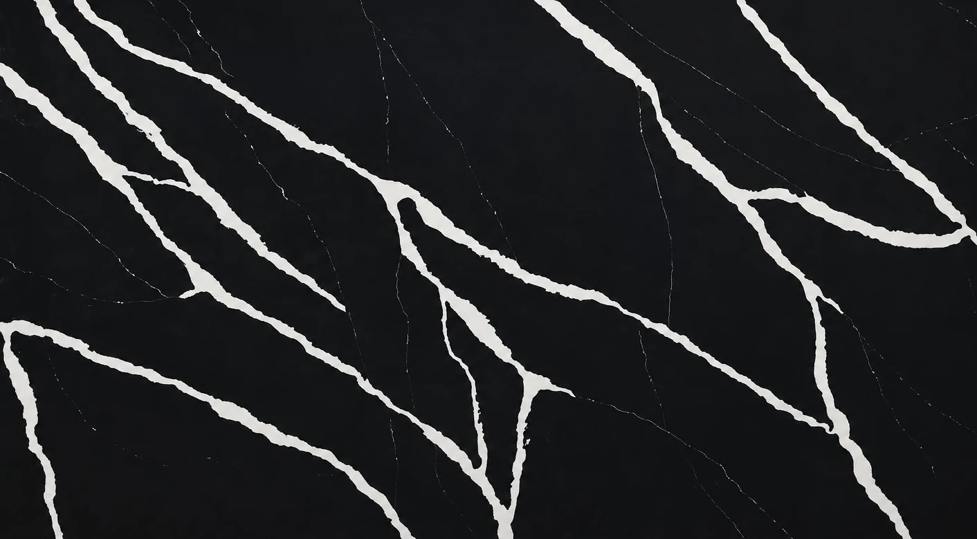 Technický kámen – Dekor 02 – Nero Marquina